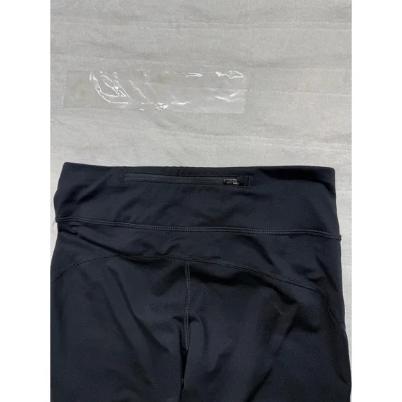 Nike Dri Fit Black Athletic Running Leggings Women XS Back Zip Pocket - Picture 6 of 9